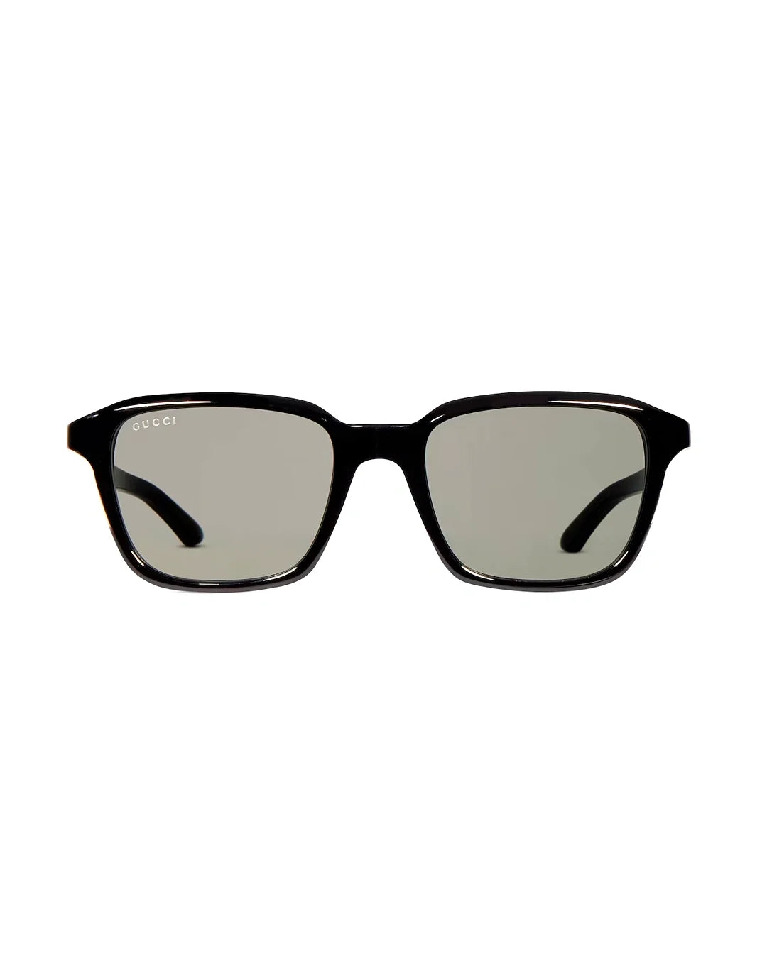 Classic black square frame sunglasses with grey lenses for men - Desire by Bharat Ahuja