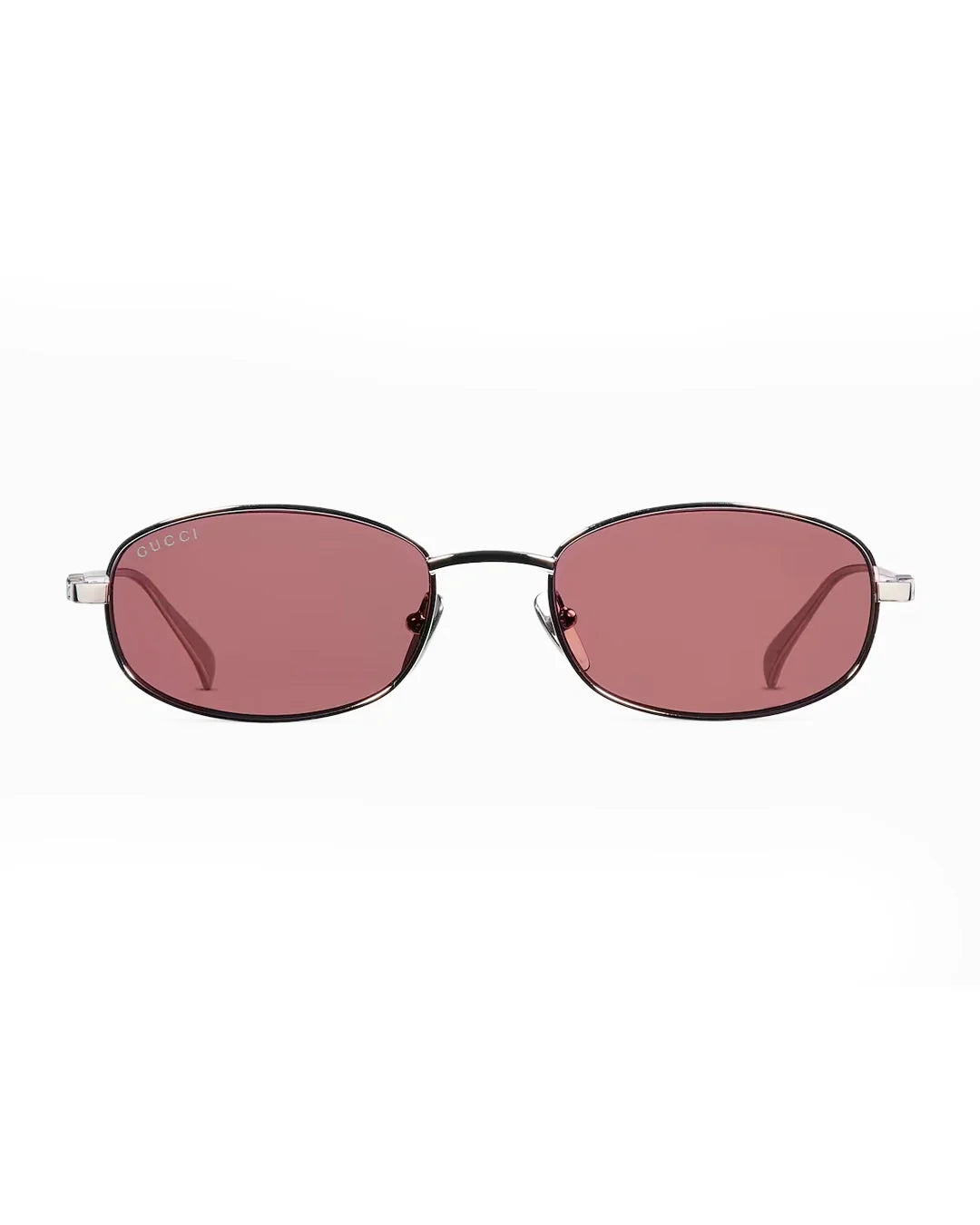 Rose tint slim metal frame sunglasses for men - Desire by Bharat Ahuja