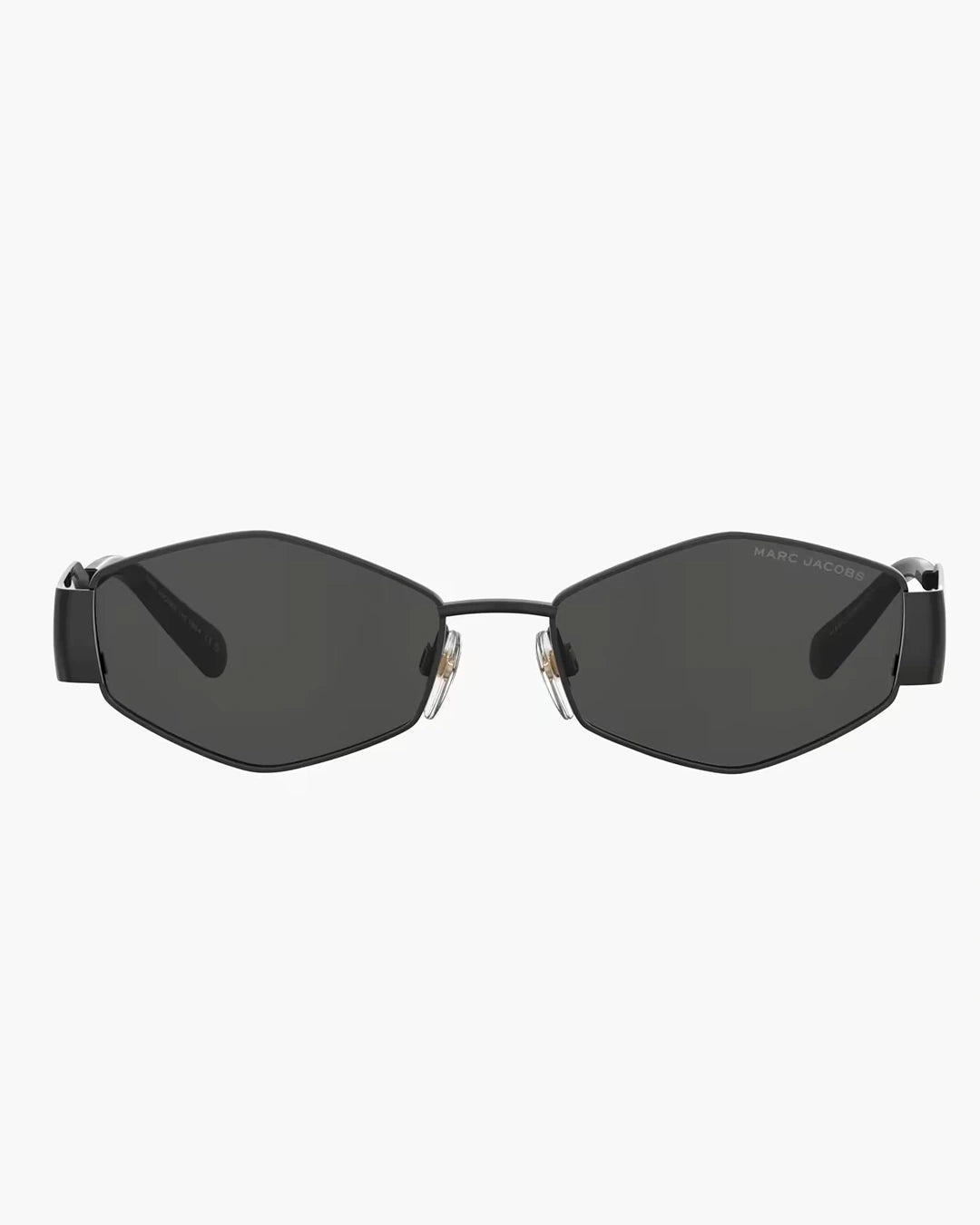 Geometric Sunglasses – Matte Black & Smoke