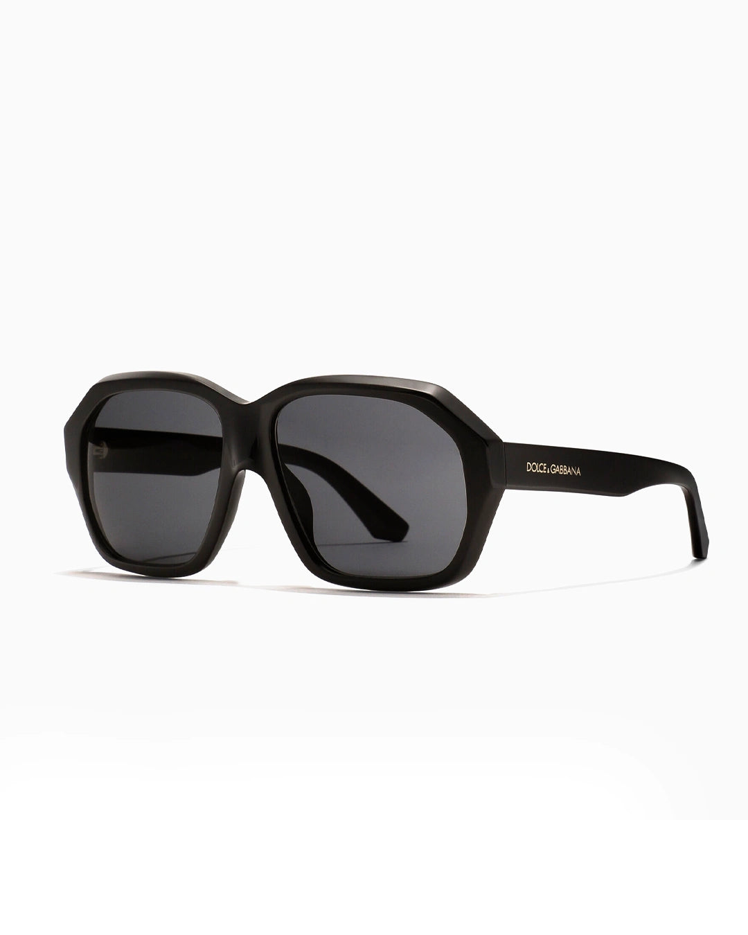 Oversized Square Sunglasses – Black & Smoke