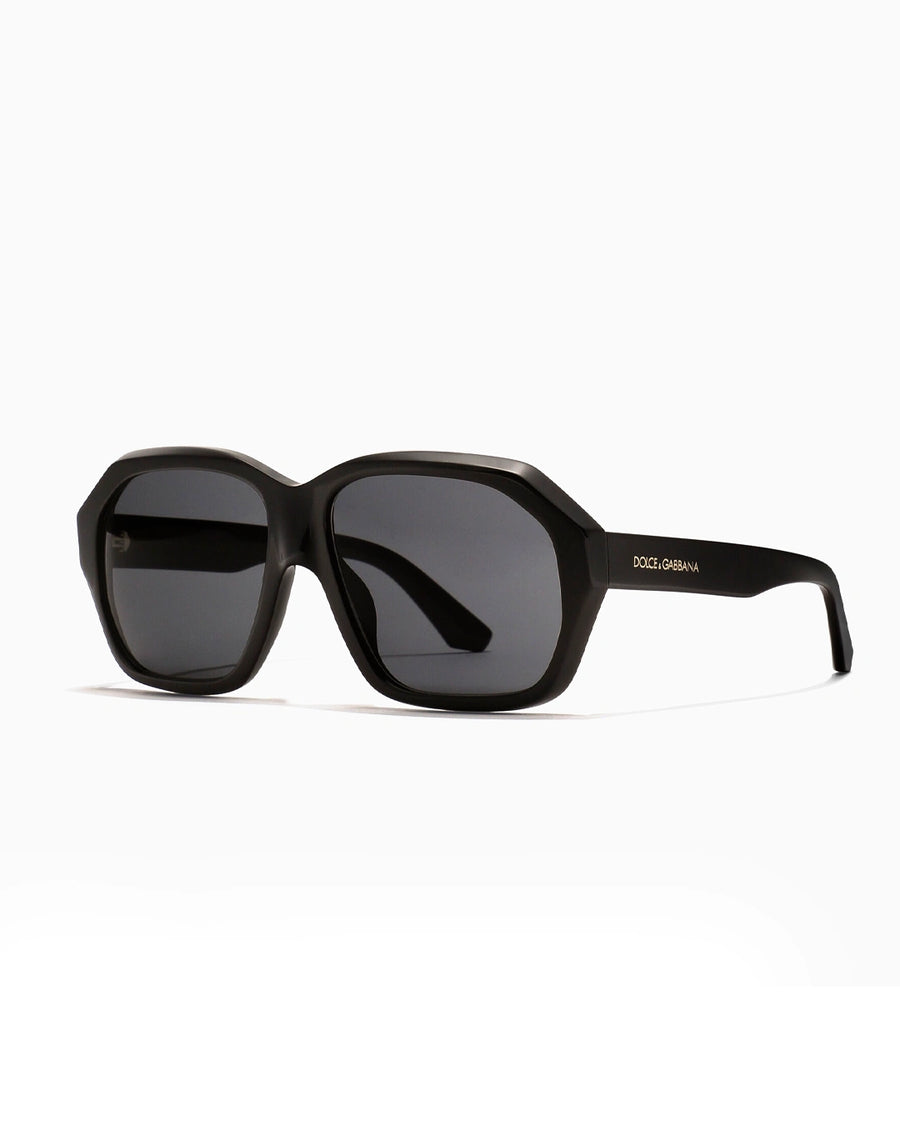Oversized Square Sunglasses – Black & Smoke - Desire by Bharat Ahuja
