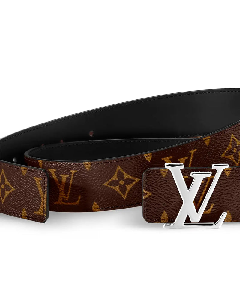 LV Reversible Monogram Belt – Black & Brown