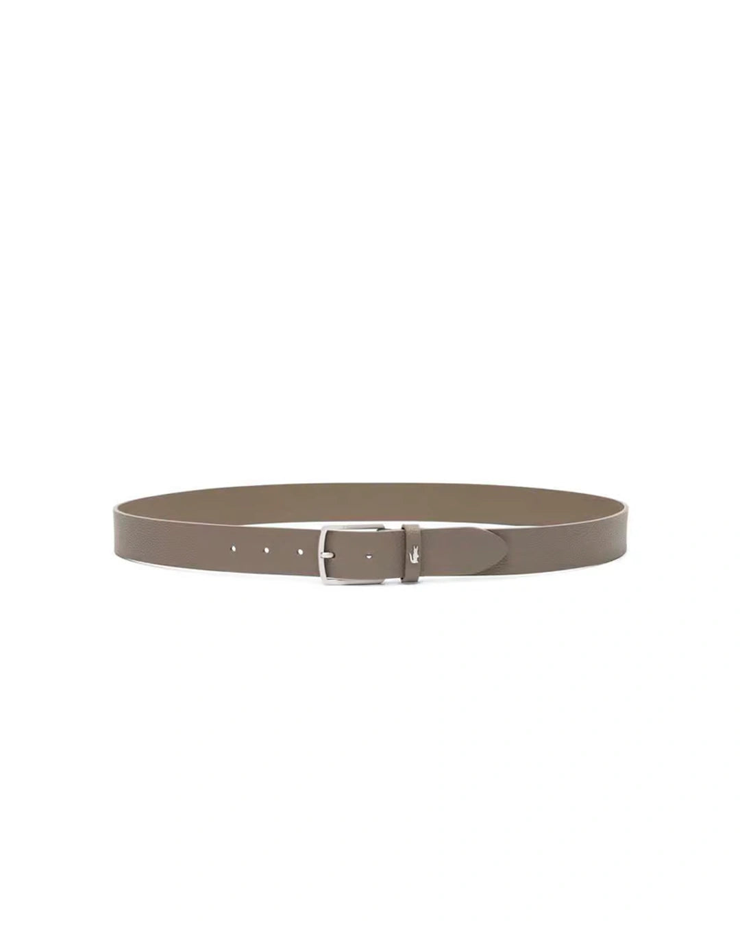 Lacoste Leather Belt – Taupe