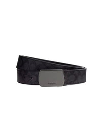 Coach Signature Buckle Belt – Black