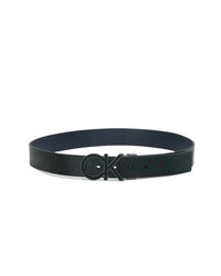 Calvin Klein CK Logo Buckle Belt – Black