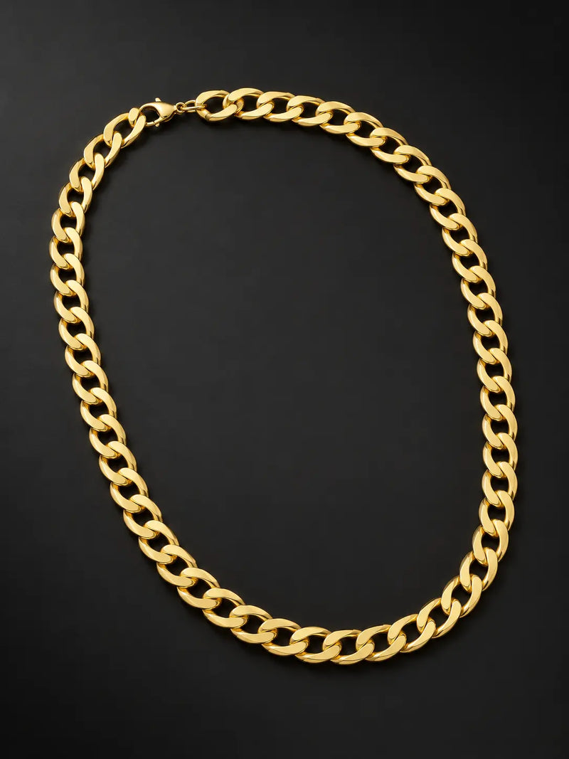 Bold Gold Curb Chain