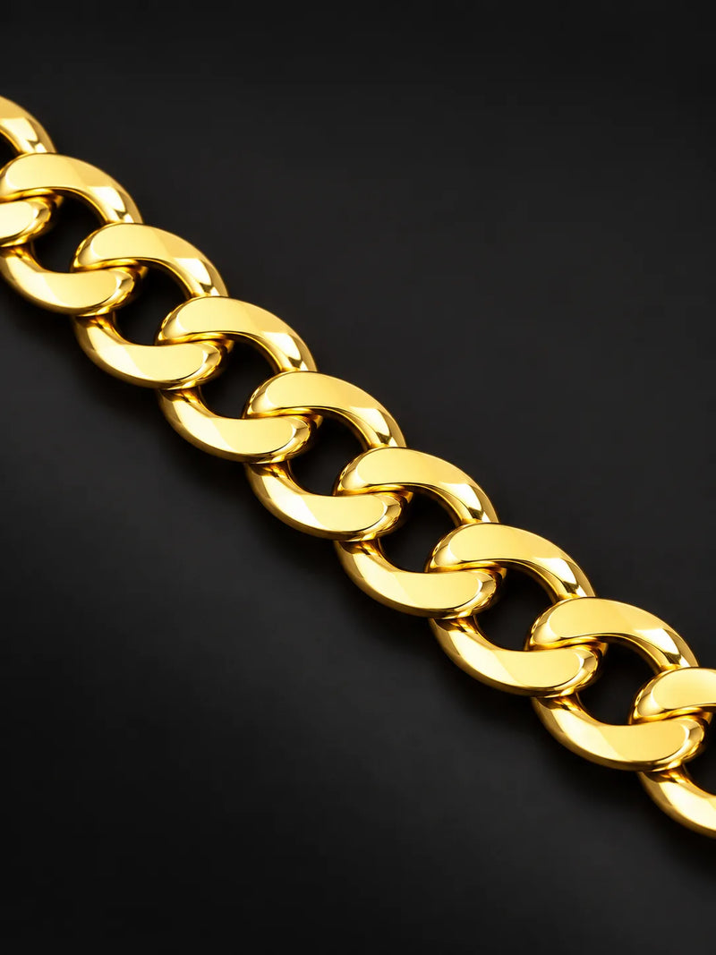 Bold Gold Curb Chain