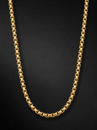 Gold Box Link Chain