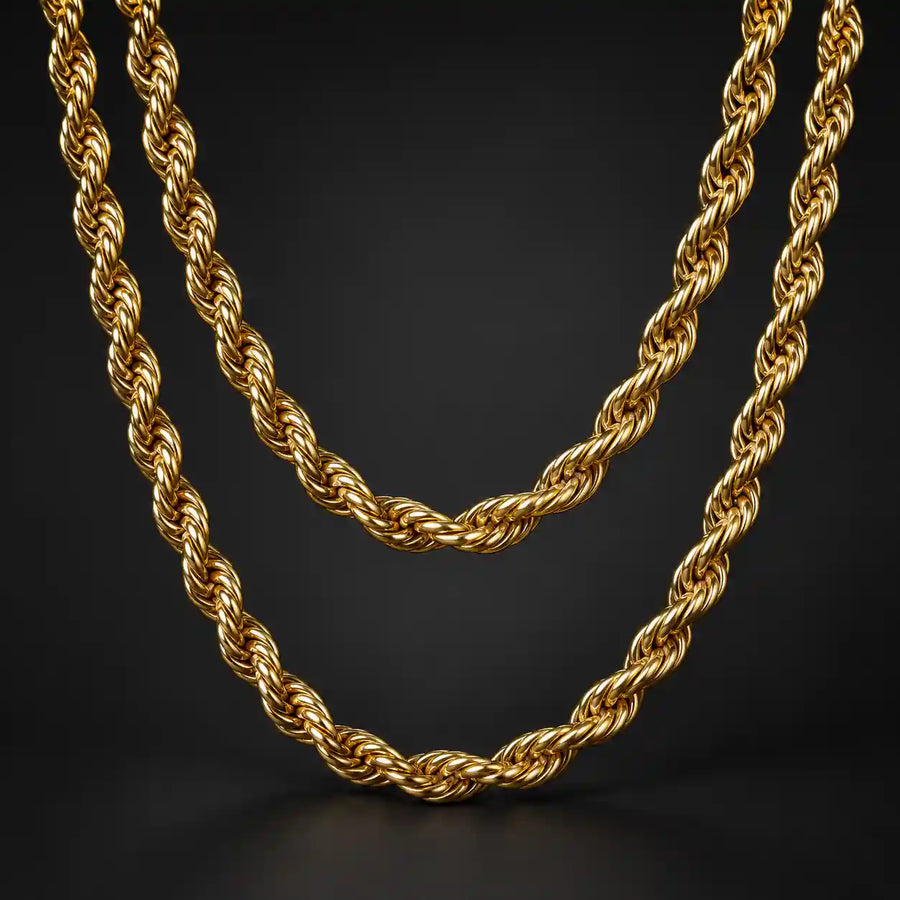 Gold Rope Chain - Desire by Bharat Ahuja