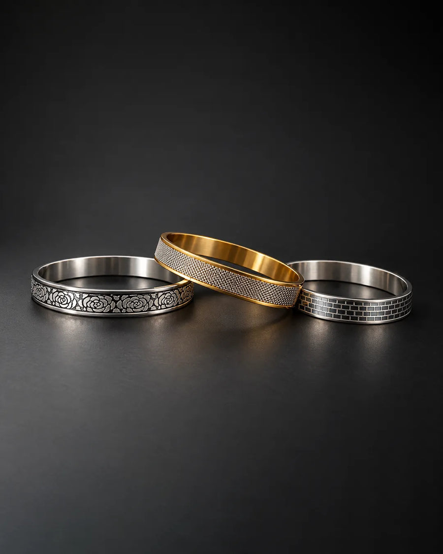 Textured Statement Rings - Desire by Bharat Ahuja
