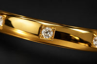 Gold Crystal Ring