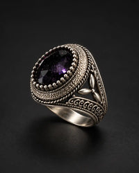 Purple Gem Vintage Ring