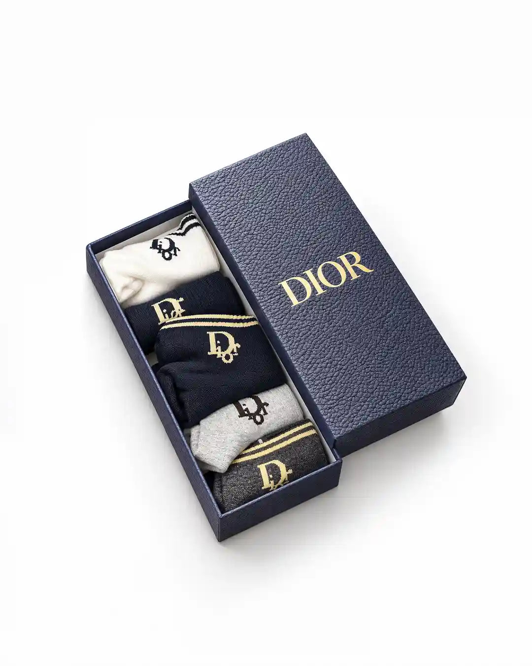Dior Logo Socks Gift Box Set