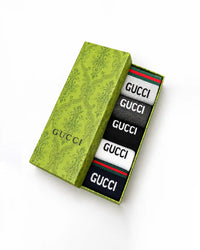 Gucci Logo Socks Gift Box Set