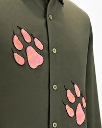 Olive Paw Designer Shirt