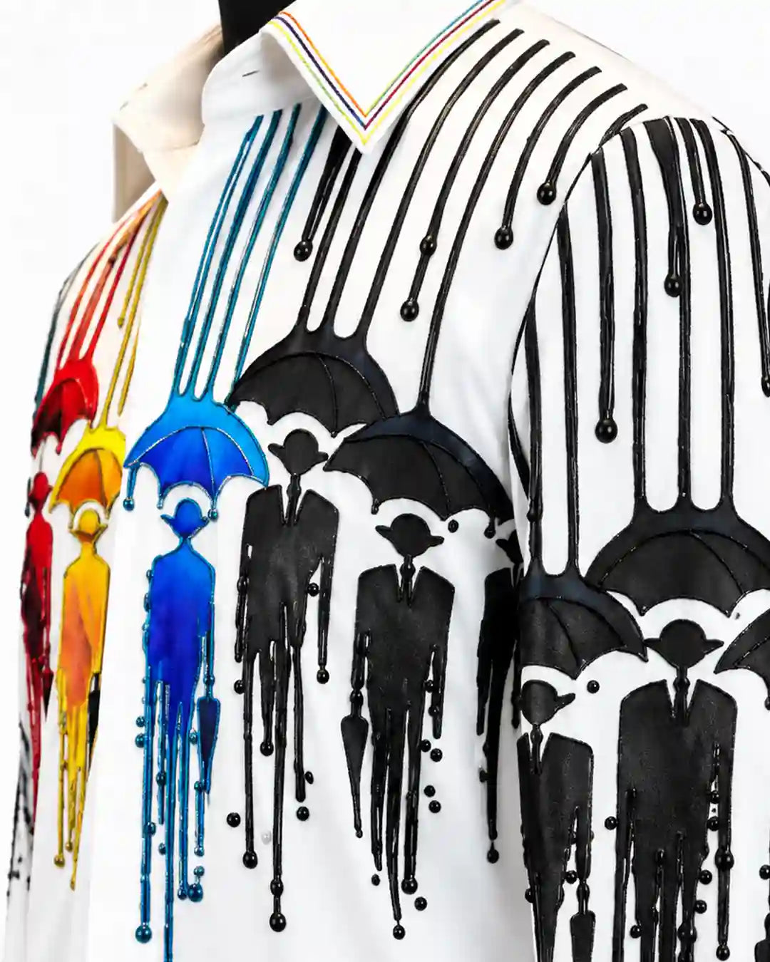 Ivory Umbrella Art Shirt