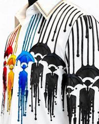 Ivory Umbrella Art Shirt